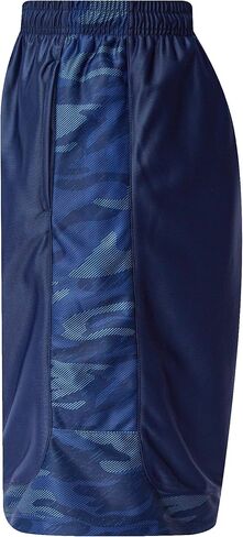 URBEX Men's Long Athletic Basketball Shorts with Pockets Running Gym Workout Sport Shorts in Kuwait