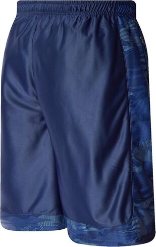 URBEX Men's Long Athletic Basketball Shorts with Pockets Running Gym Workout Sport Shorts in Kuwait