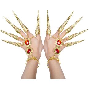 سوار من الذهب المصري الغجري للرقص الشرقي للنساء من AvaCostume مع أظافر الأصابع in Kuwait