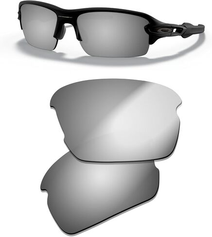 عدسات Prizo ORL البديلة لنظارات Oakley Flak XS الشبابية OJ9005 - متعددة الألوان in Kuwait