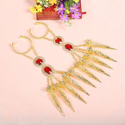 سوار من الذهب المصري الغجري للرقص الشرقي للنساء من AvaCostume مع أظافر الأصابع in Kuwait