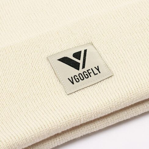 Vgogfly قبعة صغيرة مكبلة للرجال والنساء قبعة جمجمة متماسكة قبعات تخزين دافئة للرجال قبعة شتوية قبعة أكريليك عادية in Kuwait