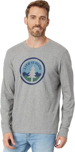 Life is Good Tree Coin Long Sleeve Crusher-Lite™ Tee in Saudi Arabia