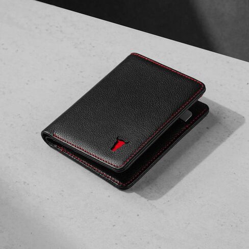 TORRO Genuine USA Leather Men’s Billfold Wallet [RFID Blocking] [5 Credit Card Slots] [1 Microfibre Lined Cash Compartment] [Slim Profile] [Bifold] in Kuwait