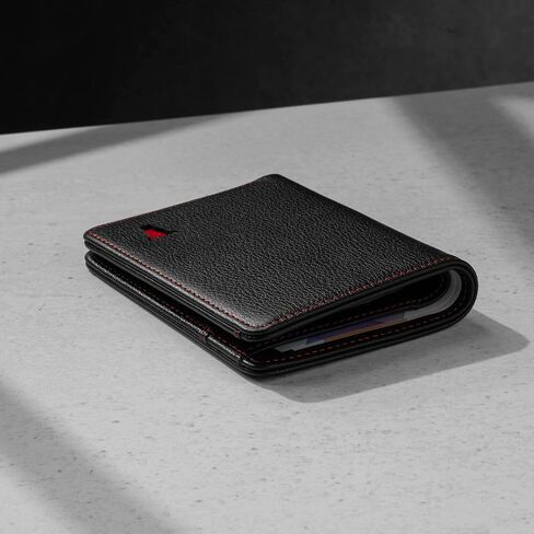 TORRO Genuine USA Leather Men’s Billfold Wallet [RFID Blocking] [5 Credit Card Slots] [1 Microfibre Lined Cash Compartment] [Slim Profile] [Bifold] in Kuwait