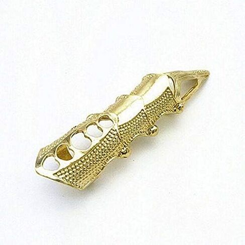 Barhunkft(TM) Punk Gothic Rings Rock Scroll Joint Armor Knuckle Metal Full Finger Claw Ring(Random Color) in Saudi Arabia
