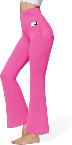 QGGQDD طماق اليوغا مضيئة الوردي in Kuwait