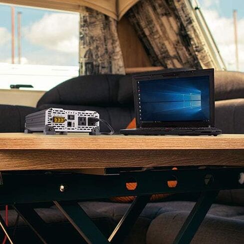 واجان EL3808 محول طاقة بيور لاين 2000 وات تيار مستمر 12 فولت إلى 110 فولت تيار متردد للسيارة محول طاقة موجة جيبية نقية للمنزل RV التخييم فان الحياة خارج الشبكة ETL معتمد in Kuwait