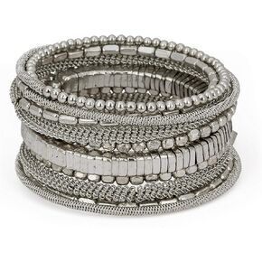 SPUNKYsoul Handmade Bohemian Coil Spring Bracelet for Women Collection