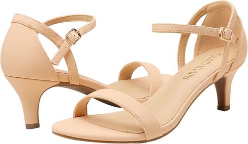صنادل نسائية من DREAM PAIRS بكعب عالٍ مفتوح من الأمام من Lexii Fashion in Kuwait