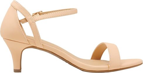 صنادل نسائية من DREAM PAIRS بكعب عالٍ مفتوح من الأمام من Lexii Fashion in Kuwait