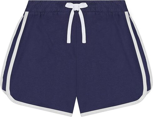 Pink Velvet Girls Athletic Running Shorts - Workout Short 3-Pack- Flowy Cotton Sport Shorts in Saudi Arabia