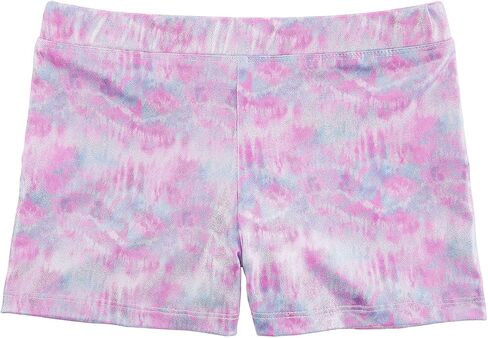 HDE Gymnastics Shorts for Girls Dance Short Glitter Sparkle Tumbling Bottoms in Kuwait