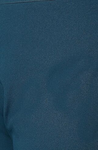 Janasya XL LOVE Indian Women's Plus Size Teal Poly Crepe Kurta with Pant and Dupatta in Saudi Arabia