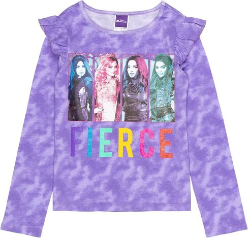 مجموعة تي شيرتات Disney Zombies Descendants Zed Addison Girls مكونة من قطعتين من الأطفال الصغار إلى الأطفال الكبار in Kuwait