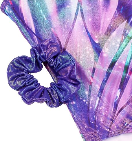 MODAFANS Gymnastics Leotards for Girls Sparkly Ballet Dance Unitards Biketards Tumbling Shorts Cross Back Activewear in Saudi Arabia