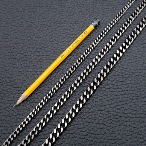 newtro Heavy Duty Wallet Chain Men Women Boy Girl, Biker Motorcycle Pants Jean Punk Goth Key Chain Black Gold Silver TH in Kuwait