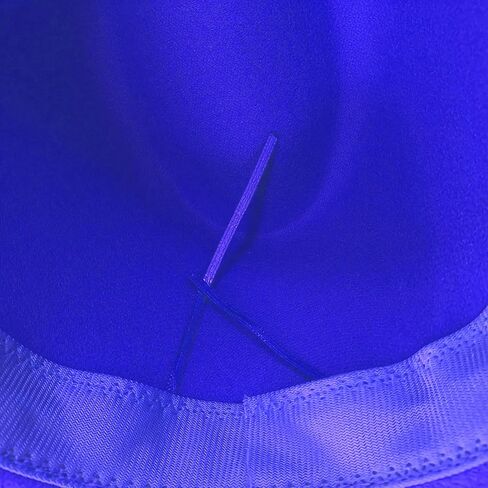 قبعات فيدورا سوداء من Qkrlamx للنساء قبعة من الصوف بنما مع شريط لؤلؤي قبعة عريضة الحافة قبعة تريلبي كلاسيكية in Kuwait