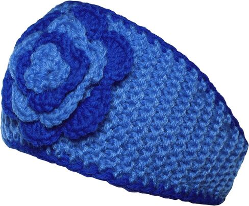 KMystic Winter Two Tone Flower Headband in Kuwait