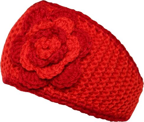 KMystic Winter Two Tone Flower Headband in Kuwait