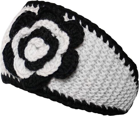 KMystic Winter Two Tone Flower Headband in Kuwait