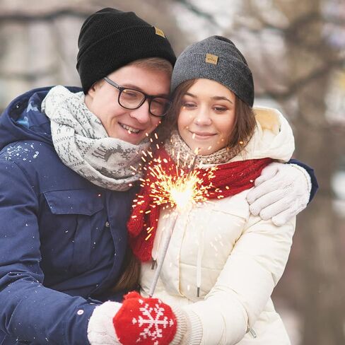 Hysnan رجل قبعة ميرينو الصوف القبعات الدافئة للنساء الرجال متماسكة مترهل طبقة مزدوجة الدافئة مكبل الجمجمة قبعة التزلج التزلج in Saudi Arabia