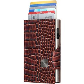 محفظة Tru Virtu مصنوعة من الجلد بنقرة وانزلاق in Kuwait