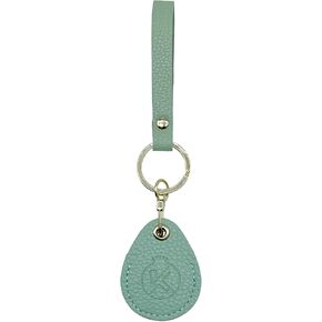 KRSURERICHER Leather Key Fob Holder, Access Card Key Chains RFID Protector, NFC Smart Key tag Case Keychain for Broken Key in Saudi Arabia