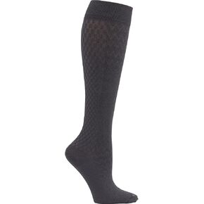 Cherokee TrueSupport Women 10-15 mmHg 4 Single Pair Pack Compression Socks, Regular, Onyx in Saudi Arabia