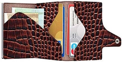 محفظة Tru Virtu مصنوعة من الجلد بنقرة وانزلاق in Kuwait