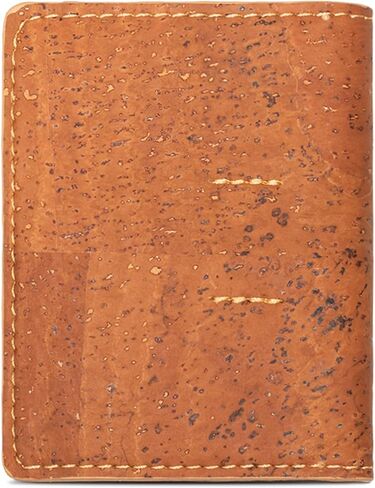 Corkor Slim Wallet for Men, RFID Safe, Vegan Non Leather, Bi-fold Cards Cash in Kuwait