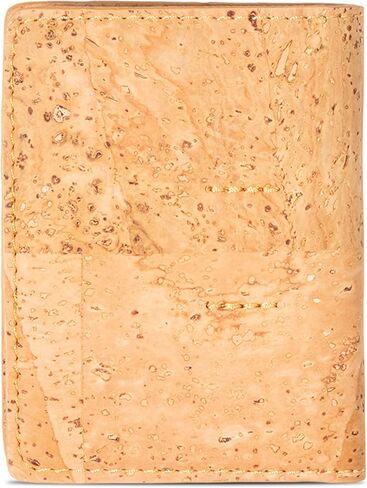 Corkor Slim Wallet for Men, RFID Safe, Vegan Non Leather, Bi-fold Cards Cash in Kuwait
