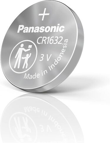 10 Pack - Panasonic Battery - Cr1632 3v 3 Volt Lithium Coin Size Battery in Saudi Arabia