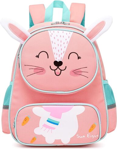 Toddler Backpack for Girls,Cute 3D Cartoon Cat Backpack for Girls,Waterproof Large Space Kindergarten Backpacks,Suitable for 3-9 Years Preschooler Kids Backpacks for Girls Travel Backpack（Cat） in Kuwait