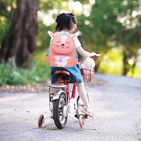 Toddler Backpack for Girls,Cute 3D Cartoon Cat Backpack for Girls,Waterproof Large Space Kindergarten Backpacks,Suitable for 3-9 Years Preschooler Kids Backpacks for Girls Travel Backpack（Cat） in Kuwait