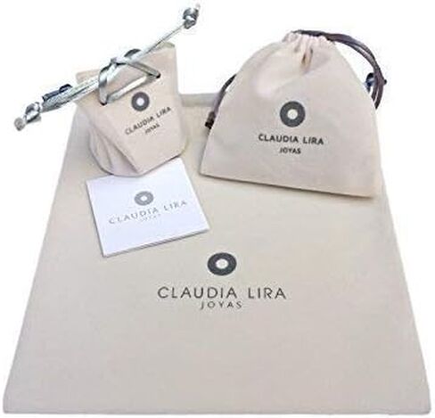 سوار الصداقة للنساء من كلوديا ليرا جوياس من الدينيم الأزرق الفاتح، صغير 925 سحر على شكل قلب، سحب قابل للتعديل خيط الحبل ، صناعة يدوية في بيرو. مثالي لمجموعة هدايا صغيرة in Kuwait