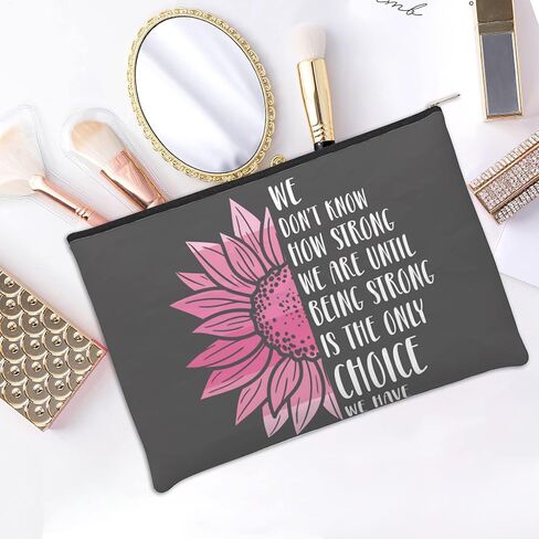 iapodiad Small Makeup Bag Be Kind Cosmetic Bag for Women Portable Purse Travel Toiletry Bag Accessories Organizer Zipper Pouch in Saudi Arabia