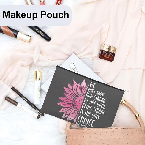iapodiad Small Makeup Bag Be Kind Cosmetic Bag for Women Portable Purse Travel Toiletry Bag Accessories Organizer Zipper Pouch in Saudi Arabia