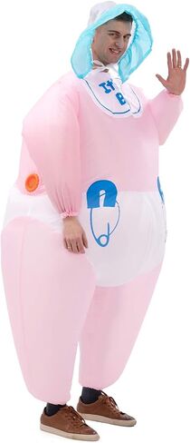 زي تنكري فاخر للأطفال الرضع قابل للنفخ من HHARTS زي تنكري للهالوين والحفلات التنكرية والكريسماس in Kuwait