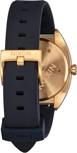 ساعة NIXON Mullet A1365-100m مقاومة للماء للجنسين تناظرية عصرية (وجه ساعة 38 مم، سوار سيليكون 20 مم) in Kuwait