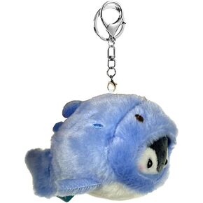 Vitaniya Easter Cute Bunny Keychains Kawaii,Dress Up Penguin Series,Bunny Penguin,Cute Keychains for Backpacks,Kawaii Animals Keychian. (M)