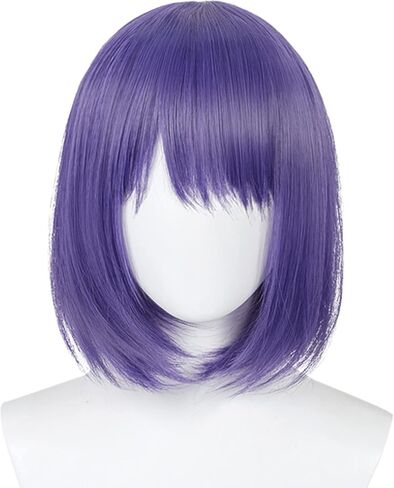 شعر مستعار طويل مستقيم أشقر للحفلات التنكرية للنساء والفتيات شعر مستعار أنيمي كوس شعر صناعي حراري لطيف مع غرة + شبكة شعر لأزياء حفلات الهالوين in Kuwait