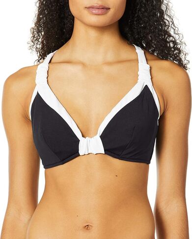 Seafolly Women's Block Party F Cup Halter Bikini Top Swimsuit in Kuwait
