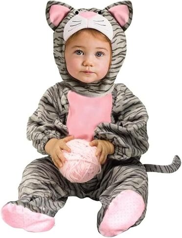 Fun World Toddler Striped Gray Kitten Costume in Kuwait