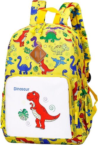POWOFUN Kids Backpack School Bag Children Water-Resistant Cute Cartoon Travel Rucksack Backpack For Kindergarten Boys Girls with Chest Buckle in Kuwait