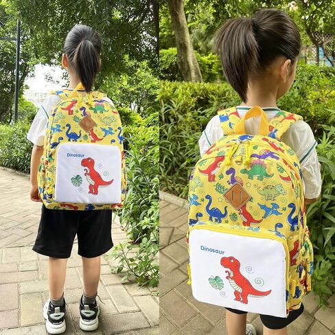 POWOFUN Kids Backpack School Bag Children Water-Resistant Cute Cartoon Travel Rucksack Backpack For Kindergarten Boys Girls with Chest Buckle in Kuwait