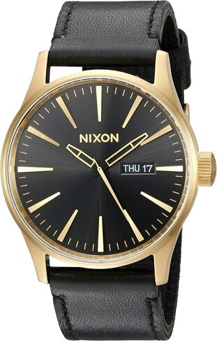 Nixon Men's A105 Sentry 42mm Stainless Steel Leather Quartz Movement Watch in Kuwait