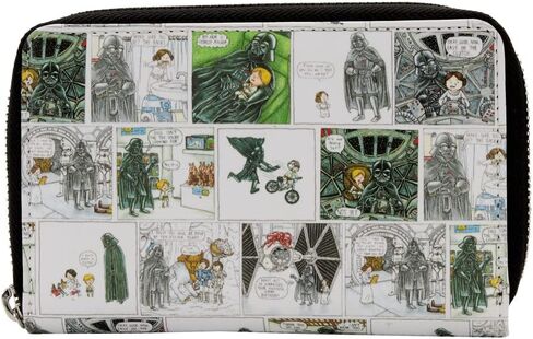 Loungefly Star Wars Vaders I AM Your Fathers Day Zip Around Wallet in Saudi Arabia