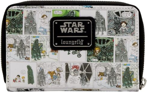 Loungefly Star Wars Vaders I AM Your Fathers Day Zip Around Wallet in Saudi Arabia
