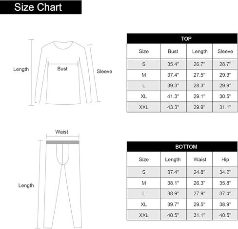 طقم ملابس داخلية حرارية للرجال من EONGOA طقم جونز طويل مع طبقات أساسية مبطنة بالصوف للتزلج في الشتاء للطقس البارد in Kuwait